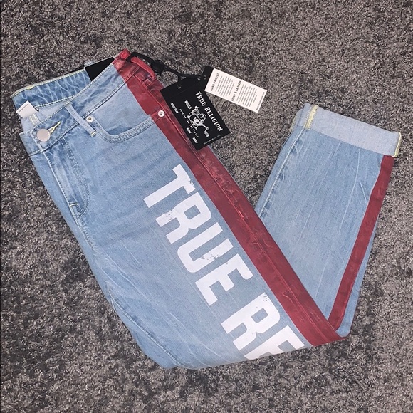 True Religion Denim - NWT True Religion Monogram Boyfriend Jeans